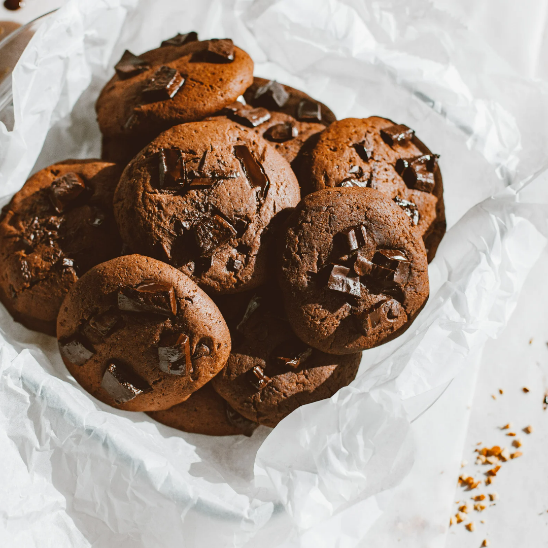 Double chocolate chip cookie