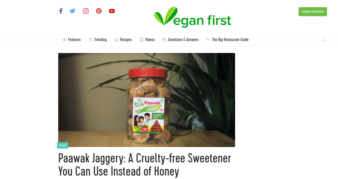 Paawak Jaggery: A Cruelty-free Sweetener You Can Use Instead of Honey