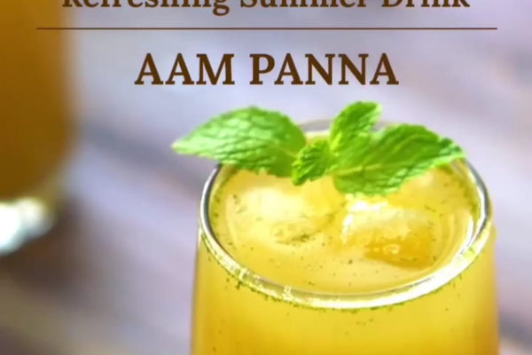 Aam Paana with Paawak Jaggery cubes